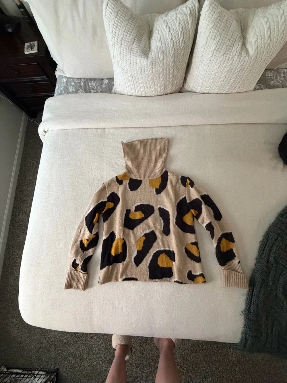 Moth - Anthropologie Leopard Print Sweater